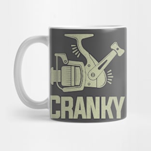 Cranky Funny Gift Ideas For Fishing Mug